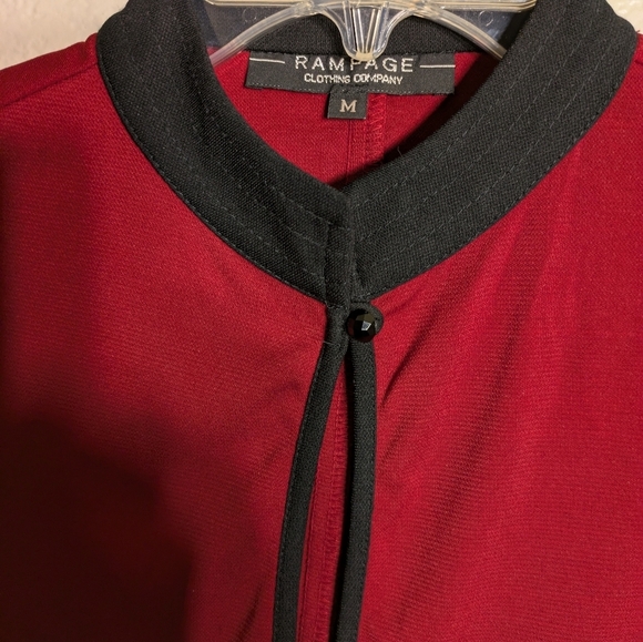 rampage Clothing Company Elegant Red Sleeveless Dress Size Medium Pre-owned - Picture 5 of 7